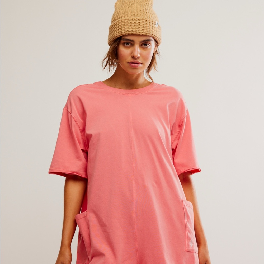 Free People Hot Shot Tee Romper